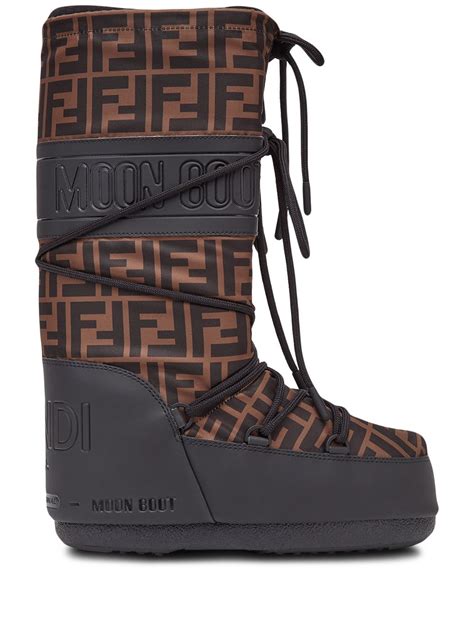 fendi pink moon boots|fendi plaid cowboy boots.